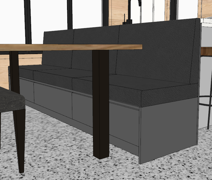 Svigny banquette